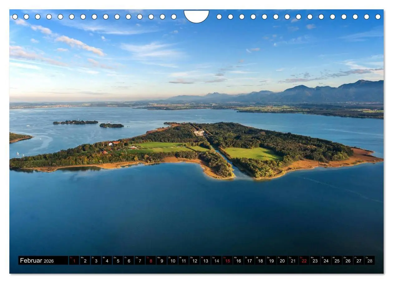 Bild: 9783516155952 | Der Chiemgau von oben (Wandkalender 2026 DIN A4 quer), CALVENDO...