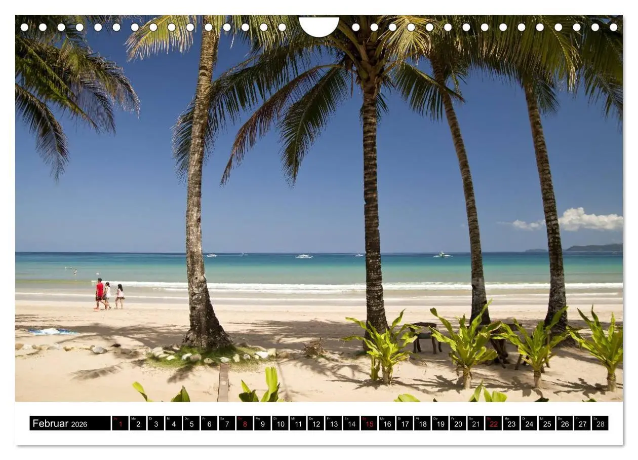 Bild: 9783516225952 | Palawan (Wandkalender 2026 DIN A4 quer), CALVENDO Monatskalender