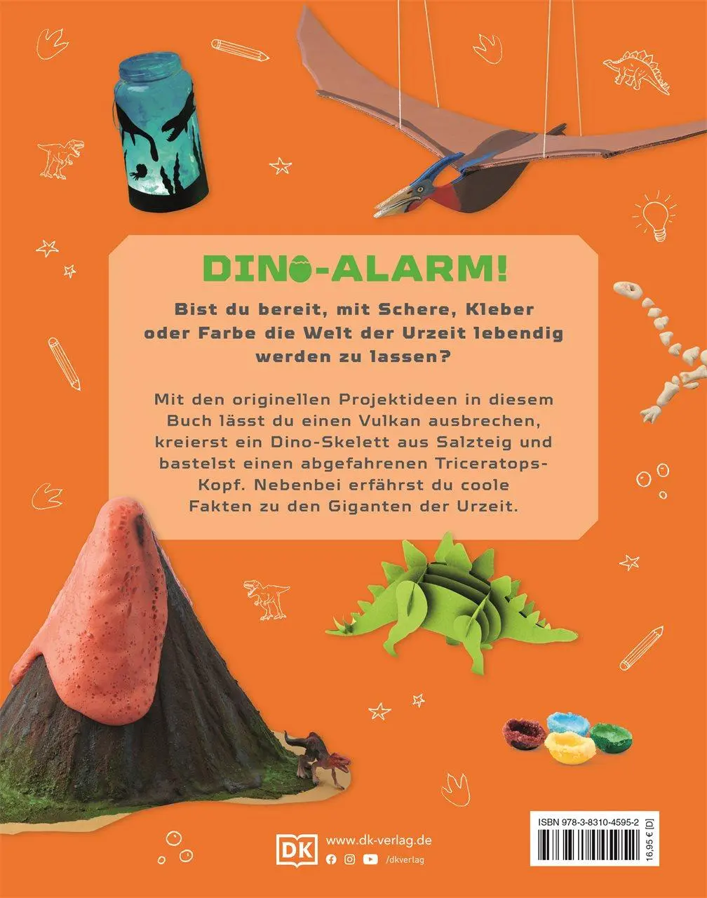 Rückseite: 9783831045952 | Dino-Projekte | DK Verlag - Kids | Buch | 160 S. | Deutsch | 2024