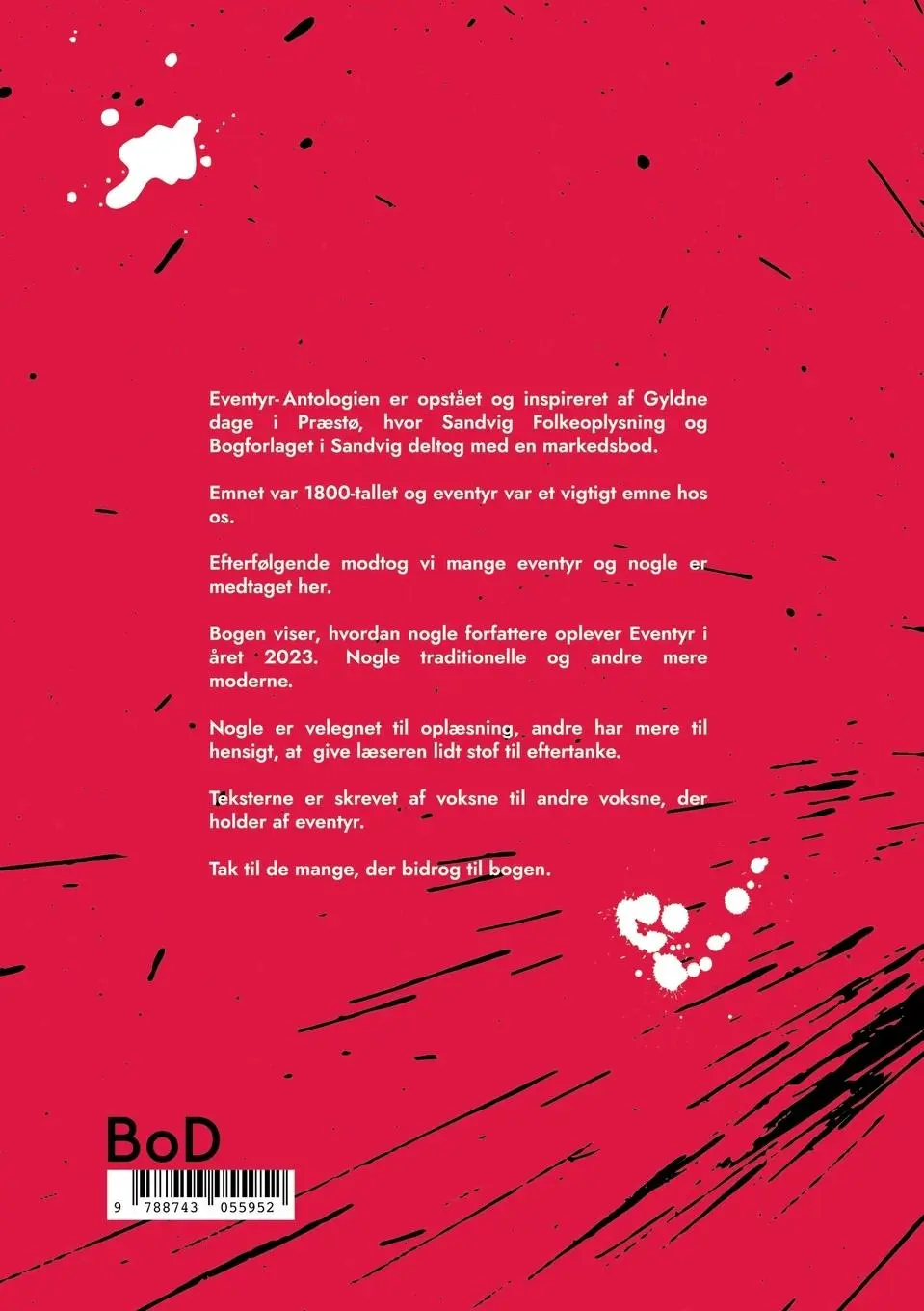 Rückseite: 9788743055952 | Eventyr-Antologi 2023 | Lone Rytsel | Taschenbuch | Dänisch | 2023