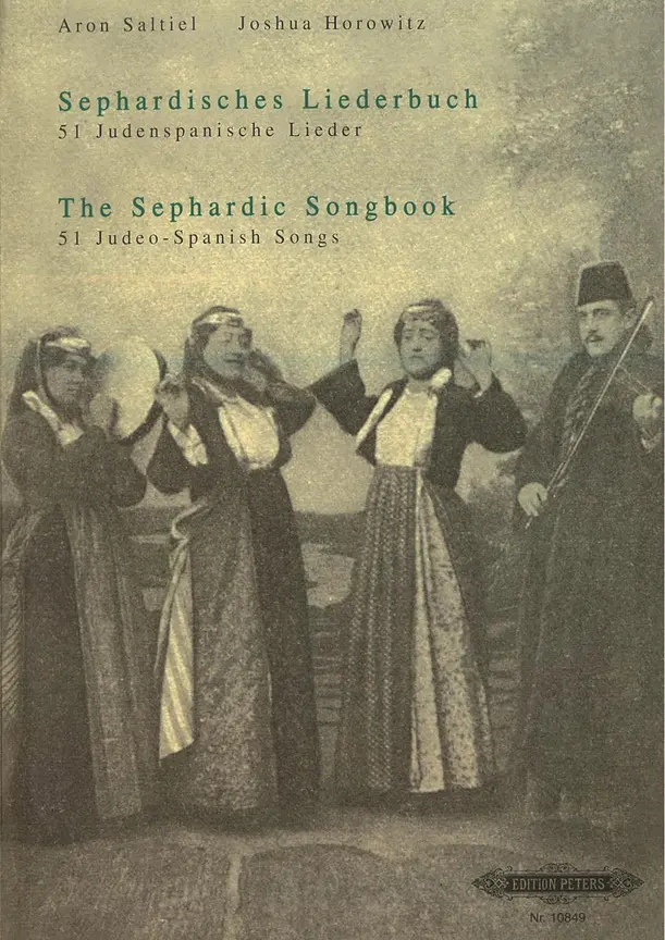 Cover: 9790014105952 | The Sephardic Songbook | 51 Judenspanische Lieder | Aron Saltiel