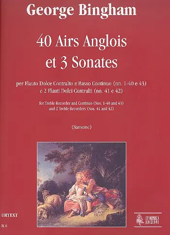 Cover: 9790215315952 | 40 Airs Anglois 3 Sonatas | Treble Recorder | G. Bingham | Buch