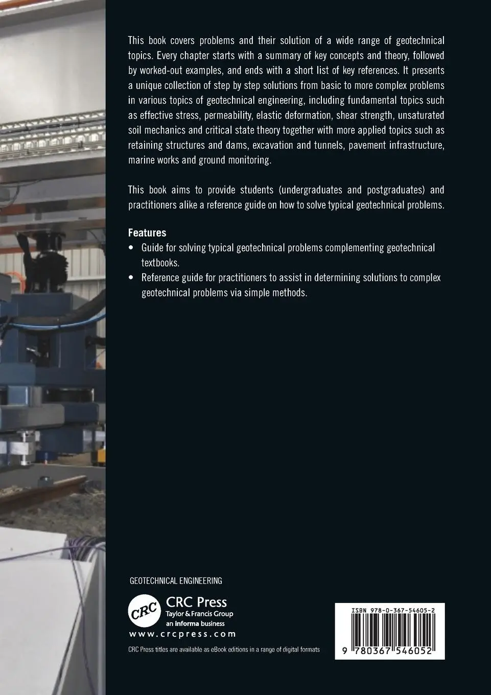 Rückseite: 9780367546052 | Geotechnical Problems and Solutions | A Practical Perspective | Buch