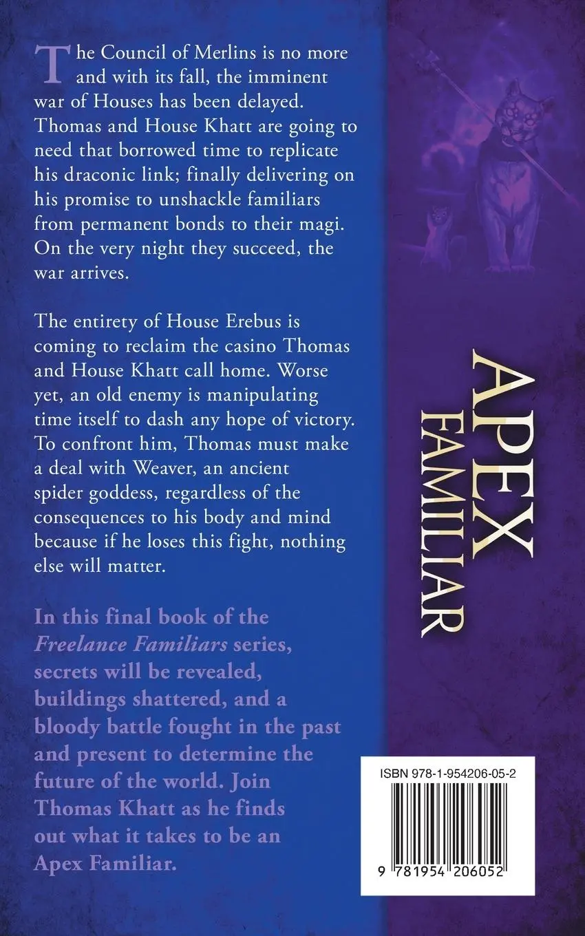 Rückseite: 9781954206052 | Apex Familiar | Daniel Potter | Taschenbuch | Kartoniert / Broschiert