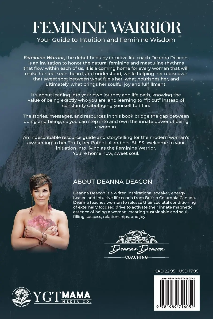 Rückseite: 9781989716052 | Feminine Warrior | Your Guide to Intuition &amp; Feminine Wisdom | Deacon