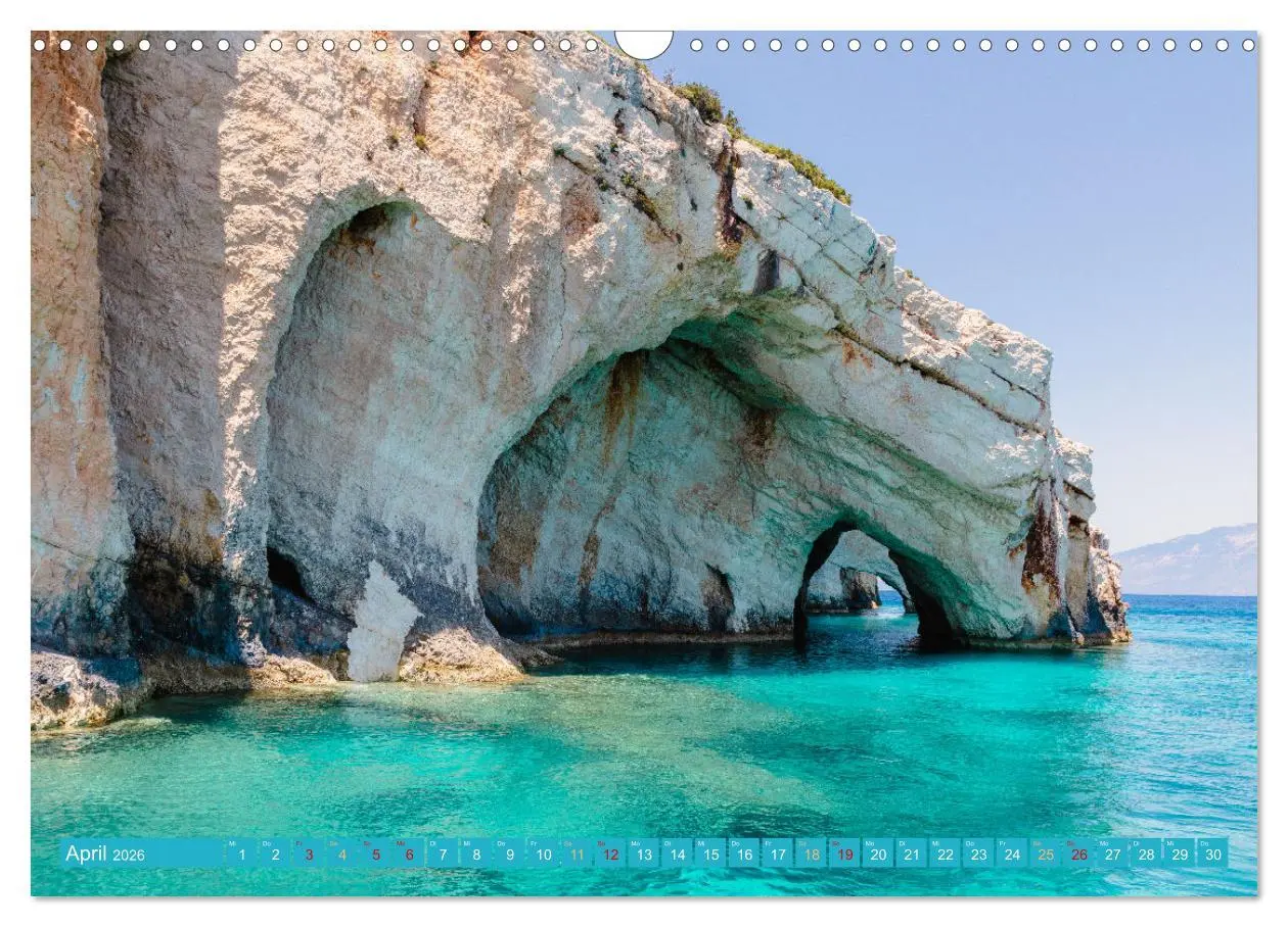Bild: 9783457576052 | Zakynthos und Kefalonia Trauminseln im Ionischen Meer (Wandkalender...