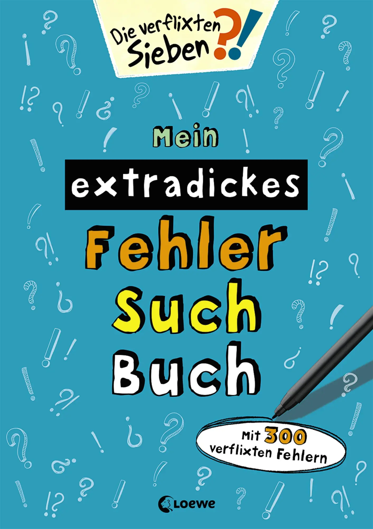 Cover: 9783743206052 | Mein extradickes Fehler-Such-Buch (petrol) | Loewe Lernen und Rätseln