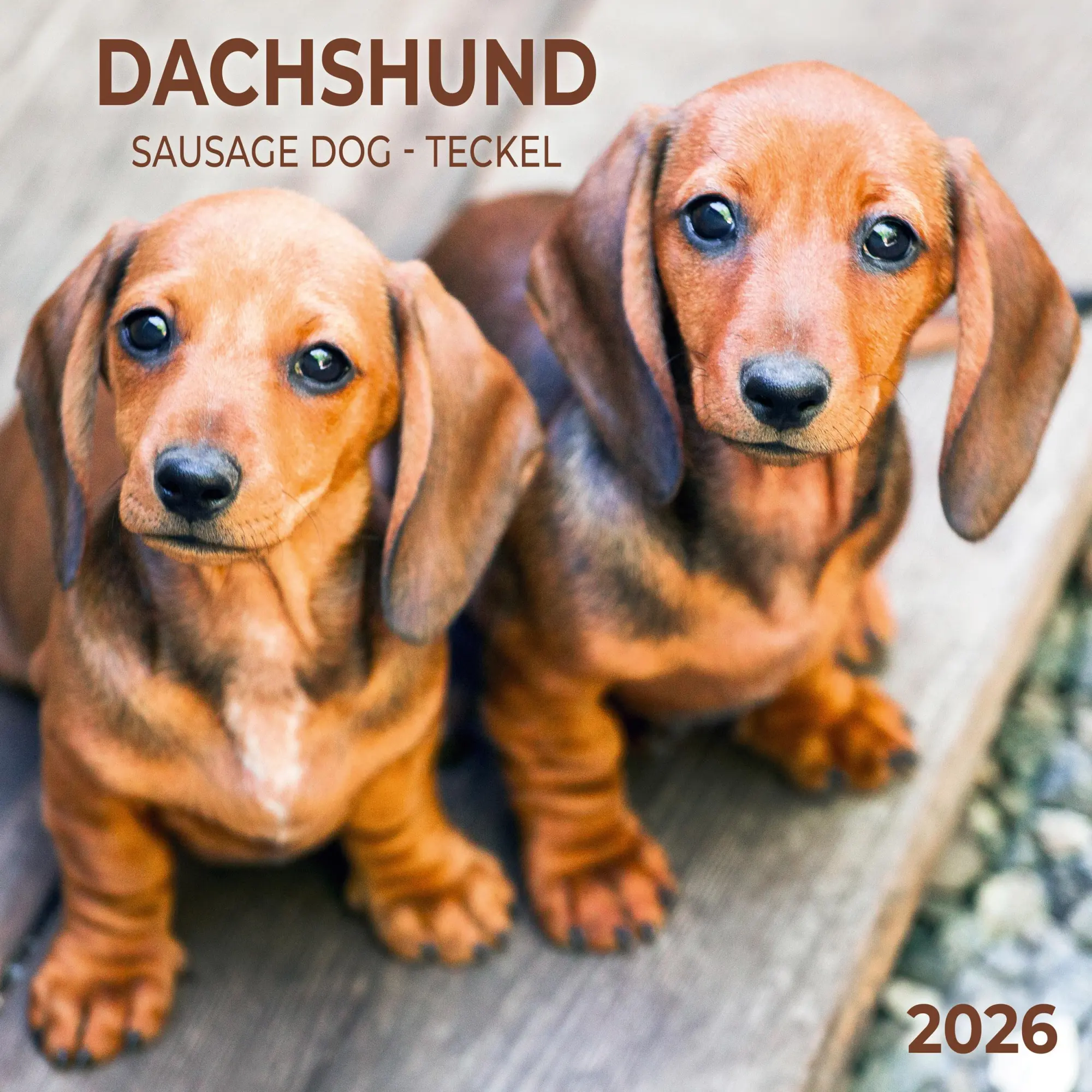 Cover: 9783959296052 | Dackel 2026 | Kalender 2026 | Kalender | 28 S. | Englisch | 2026