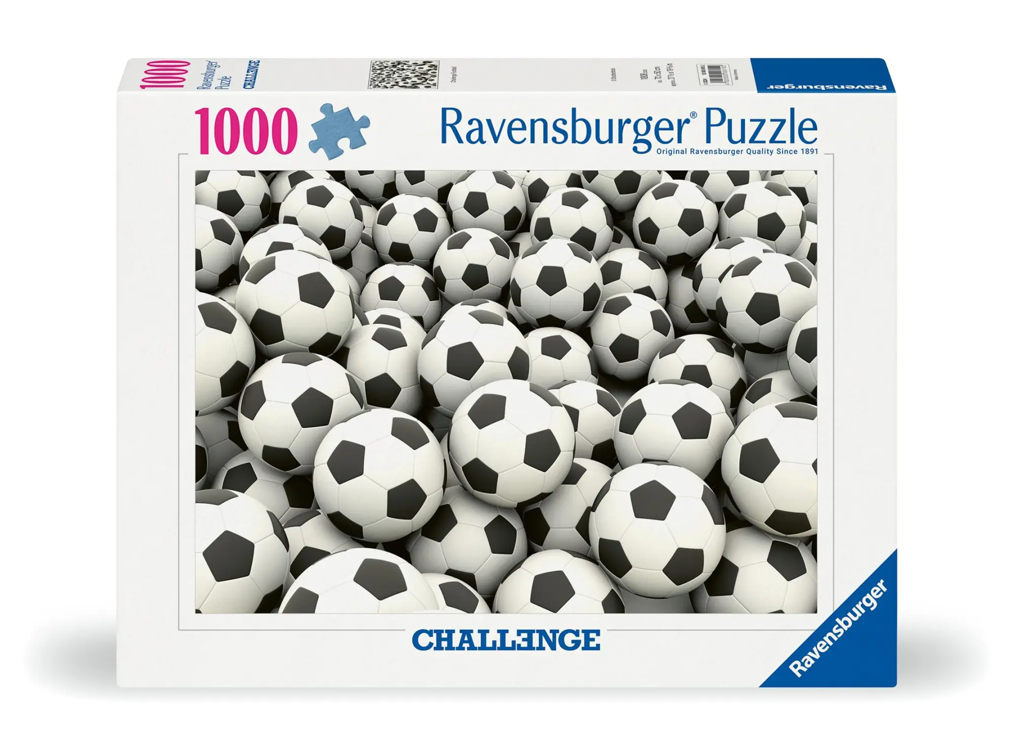 Cover: 4005555006152 | Erwachsenenpuzzle 1000 Teile - Challenge Fußball | Spiel | Challenge