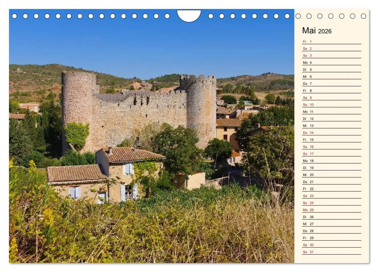 Bild: 9783457876152 | Katharerburgen - Entdeckungen im Pays Cathare (Wandkalender 2026...