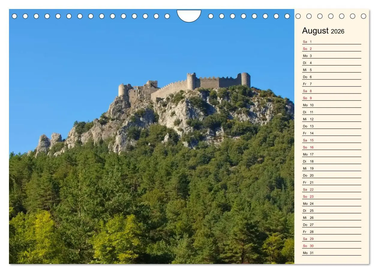 Bild: 9783457876152 | Katharerburgen - Entdeckungen im Pays Cathare (Wandkalender 2026...