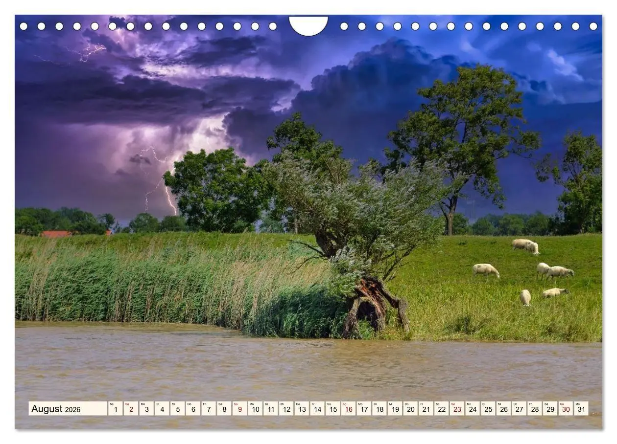 Bild: 9783516656152 | Charmante Stadt - LEER (Wandkalender 2026 DIN A4 quer), CALVENDO...