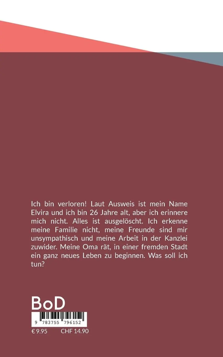 Rückseite: 9783755796152 | Wer bin ich? | Roman | Petra Weise | Taschenbuch | 256 S. | Deutsch