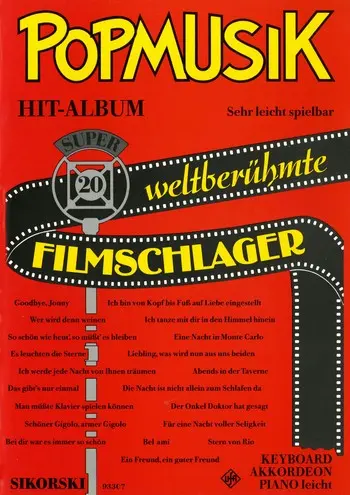 Cover: 9790003026152 | Popmusik Hit-Album Super 20: Filmschlager | Hans Sikorski Musikverlage