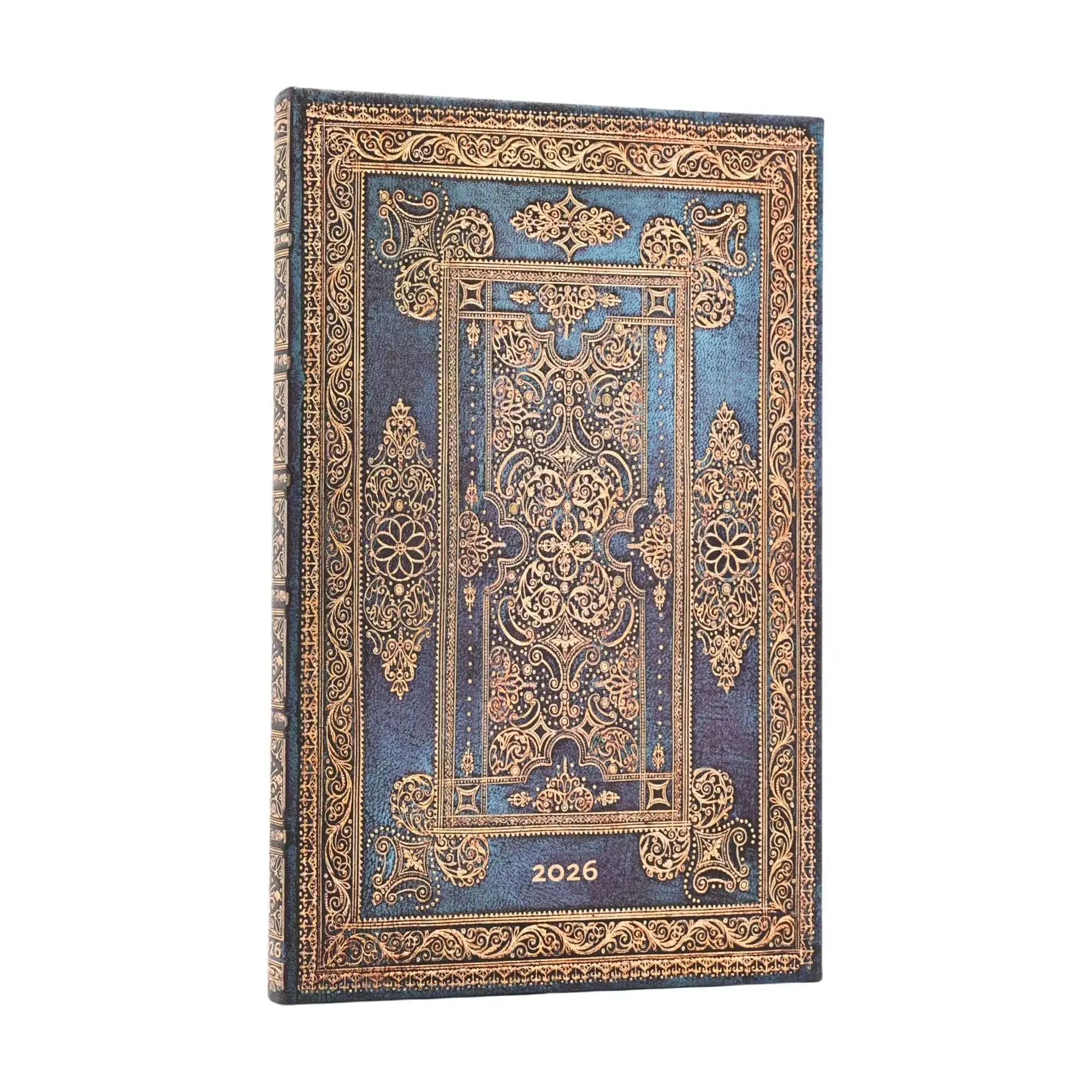 Cover: 9780349706252 | 12-Monatskalender. 2026 Blue Luxe Maxi Vertikal | Paperblanks | Buch