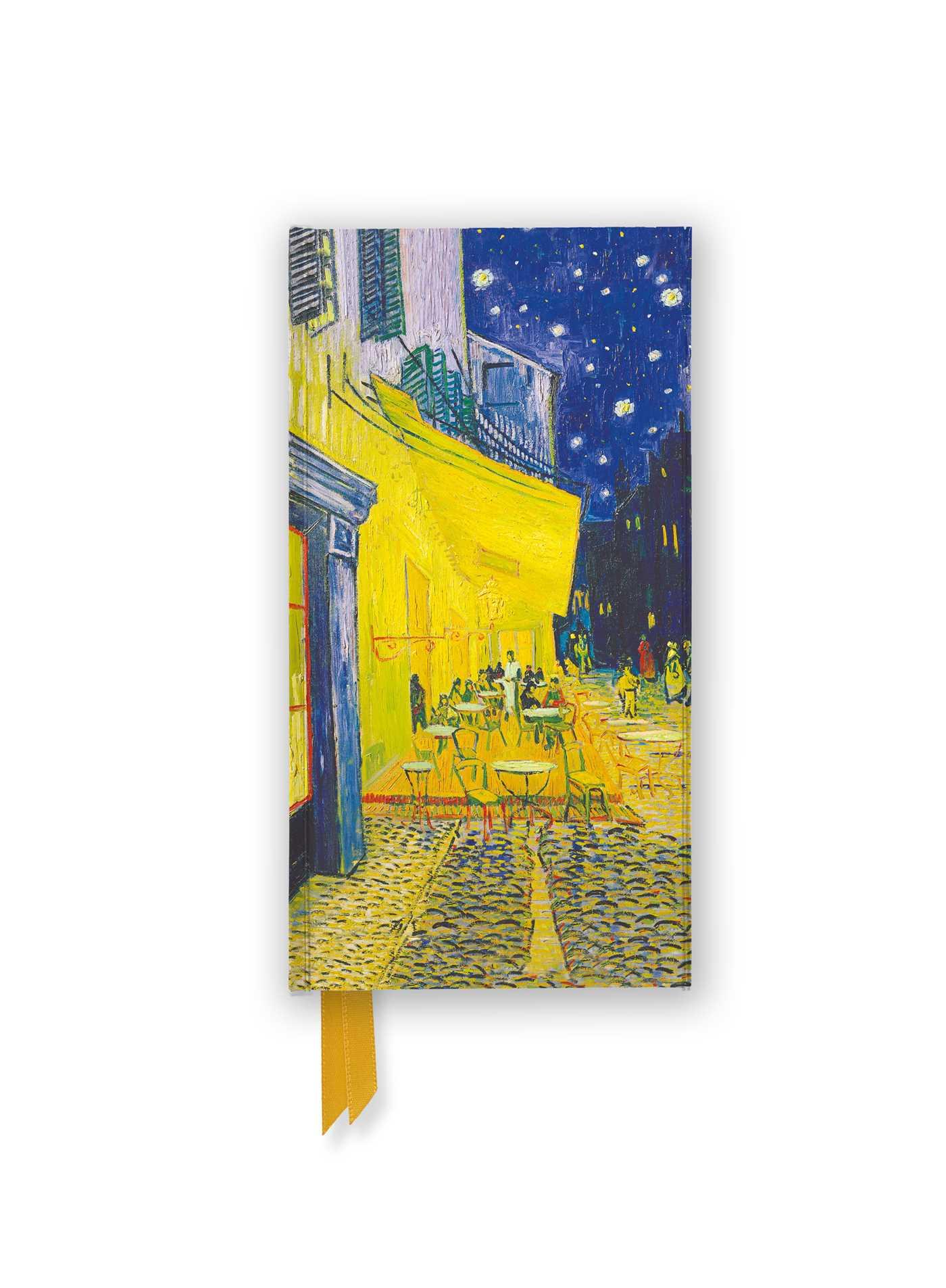 Cover: 9781804176252 | Vincent Van Gogh: Café Terrace (Foiled Slimline Journal) | Publishing
