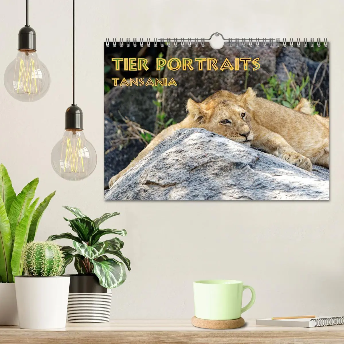 Bild: 9783457316252 | Tier Portraits Tansania (Wandkalender 2026 DIN A4 quer), CALVENDO...