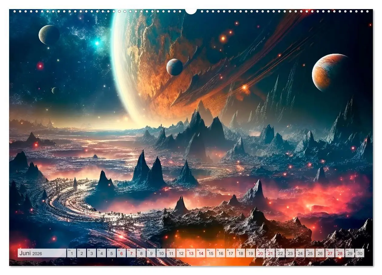 Bild: 9783457486252 | SCIENCE-FICTION Leben auf fernen Planeten (Wandkalender 2026 DIN A2...