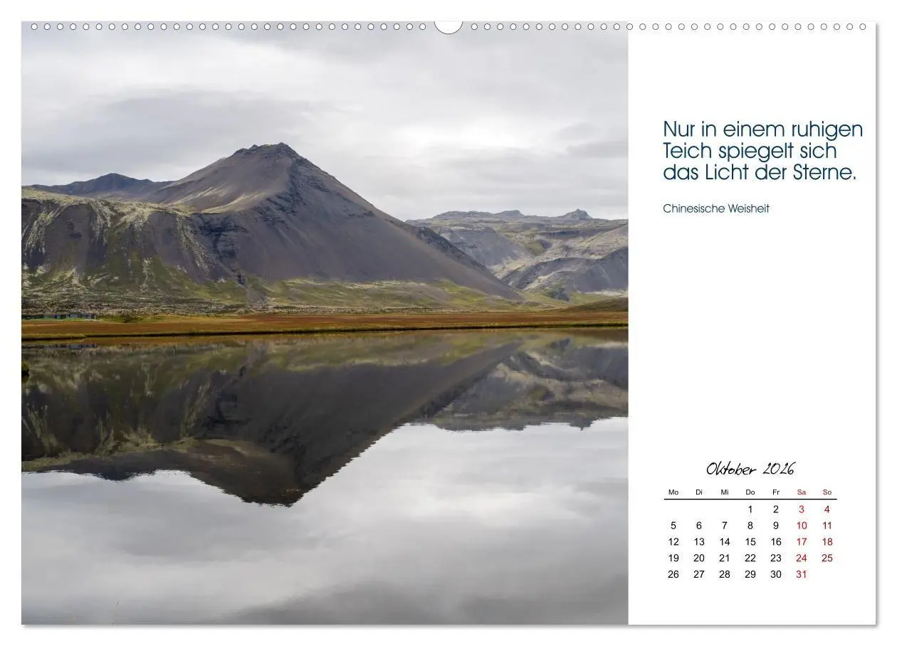 Bild: 9783516716252 | Insel der Elemente - Island in Bildern und Gedanken (Wandkalender...