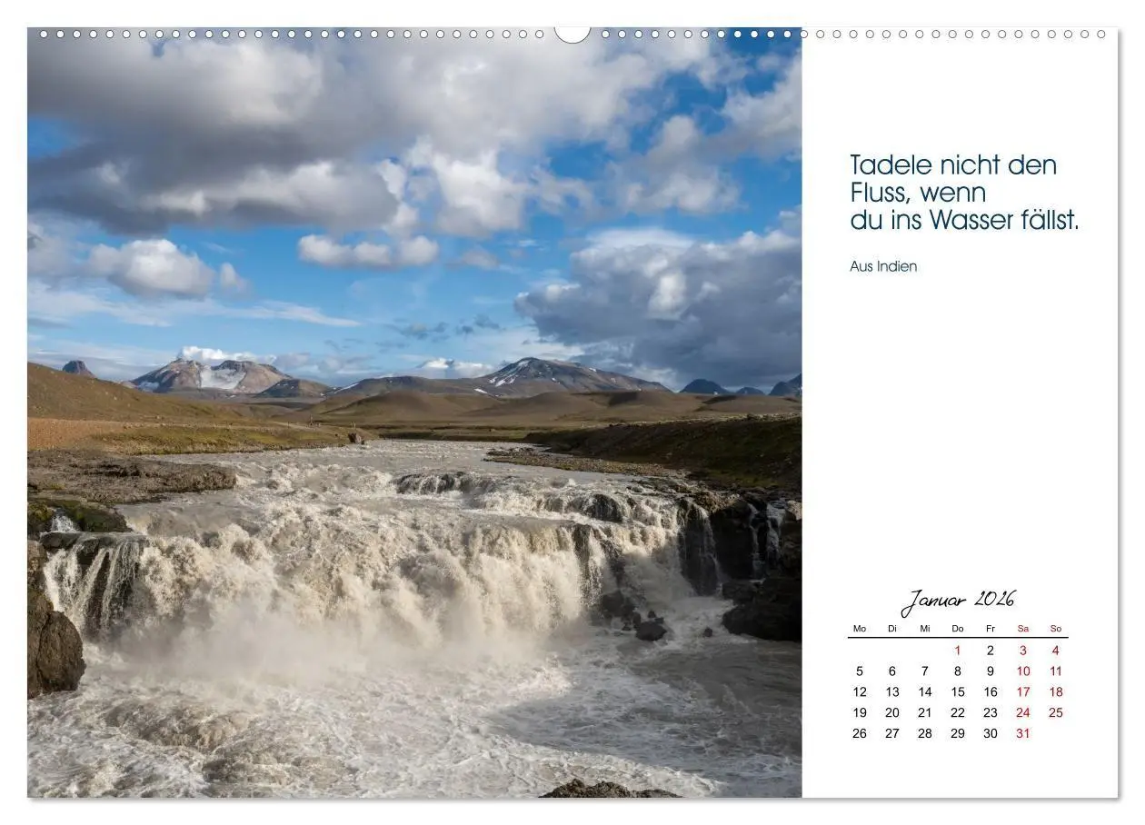 Bild: 9783516716252 | Insel der Elemente - Island in Bildern und Gedanken (Wandkalender...