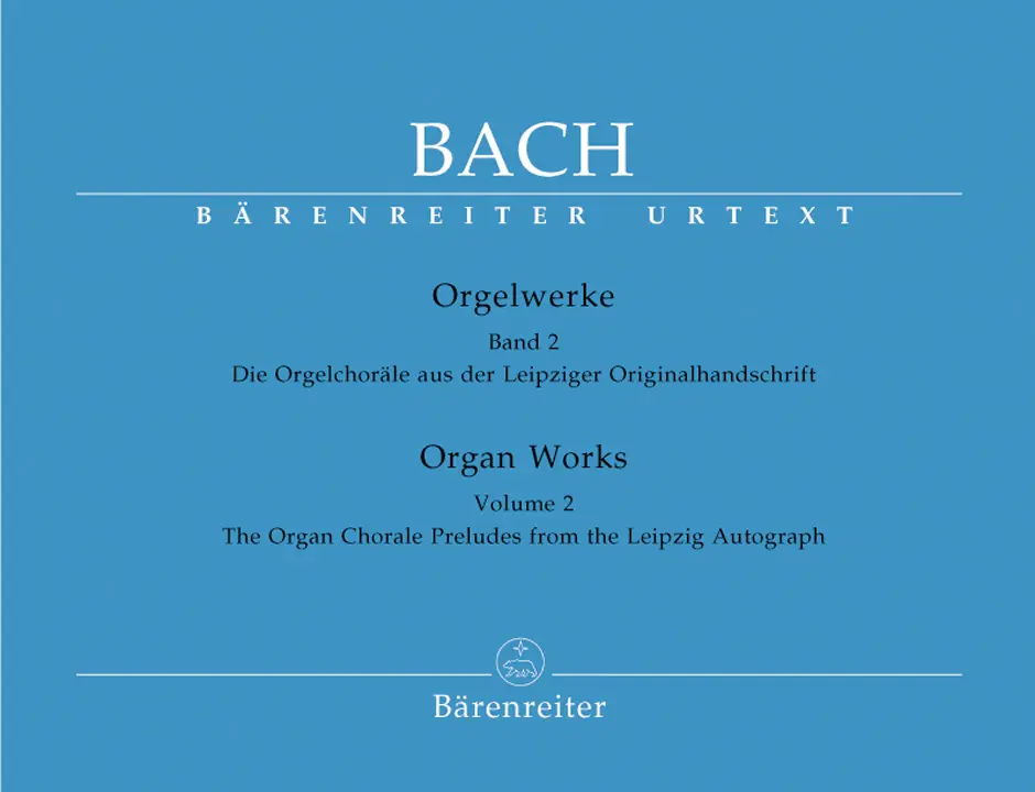 Cover: 9790006466252 | Orgelwerke 2 | Urtext | Johann Sebastian Bach | Bach Organ Works