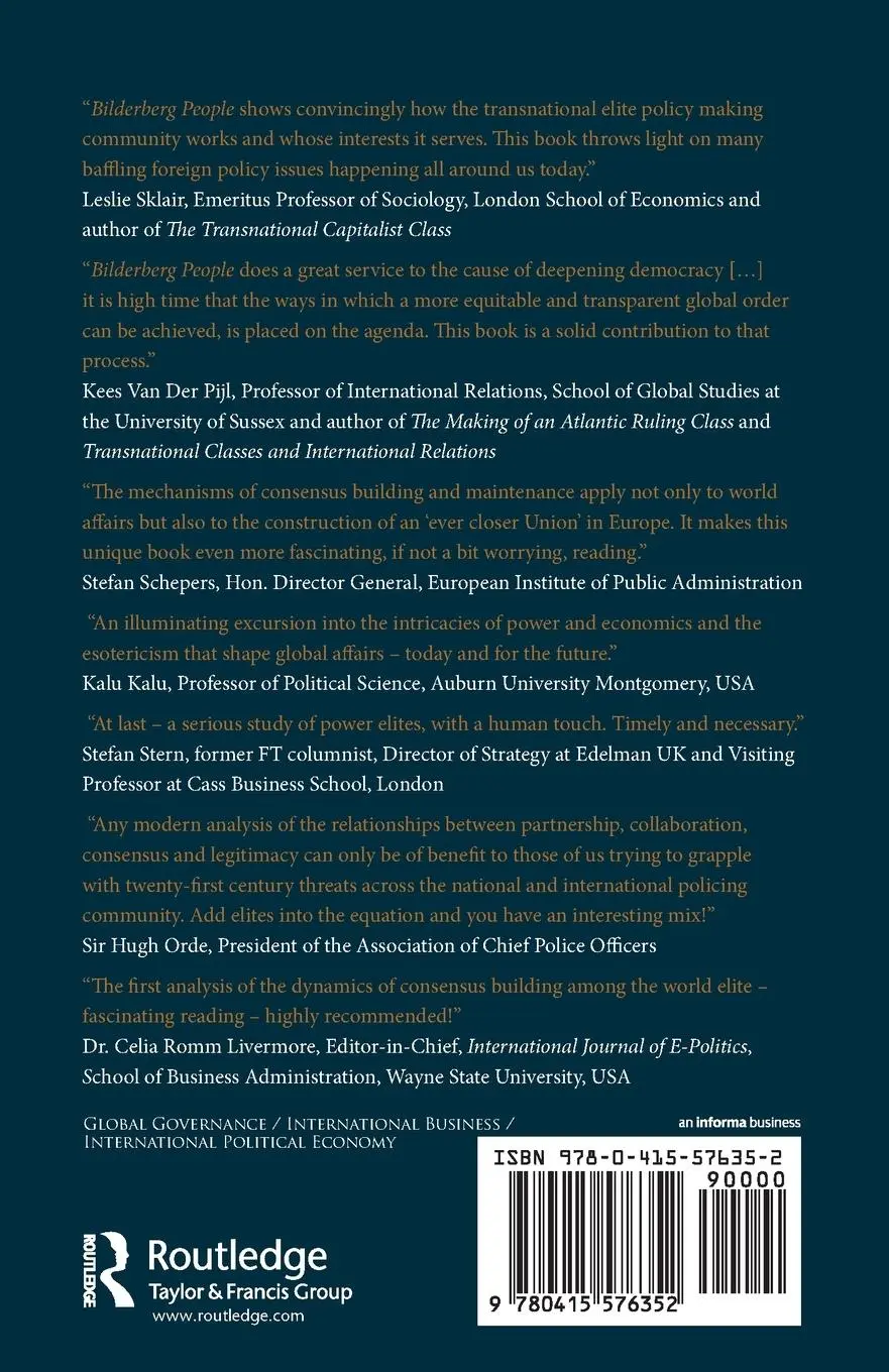 Rückseite: 9780415576352 | Bilderberg People | Elite Power and Consensus in World Affairs | Buch