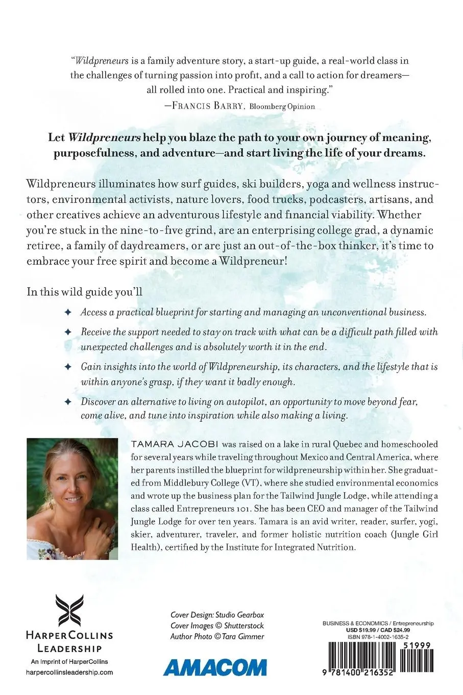 Rückseite: 9781400216352 | Wildpreneurs | Tamara Jacobi | Taschenbuch | Englisch | 2021