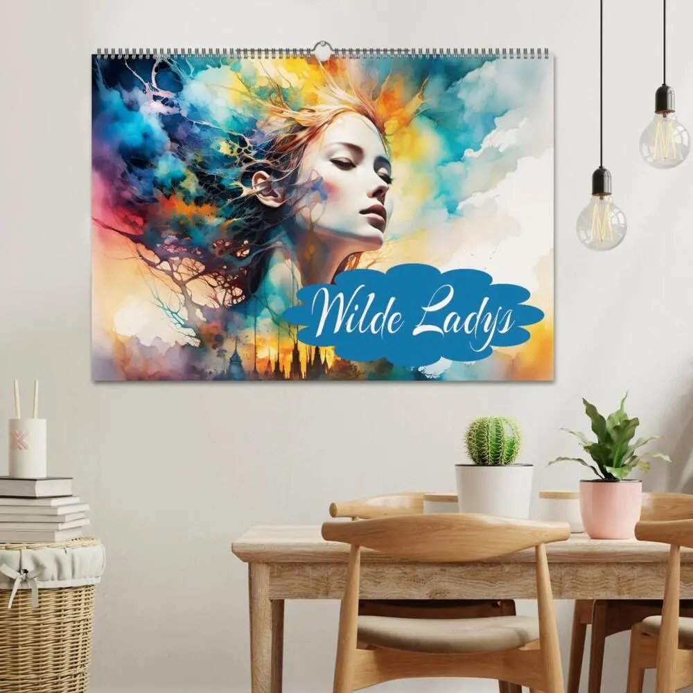 Bild: 9783383816352 | Wilde Ladys (Wandkalender 2025 DIN A2 quer), CALVENDO Monatskalender
