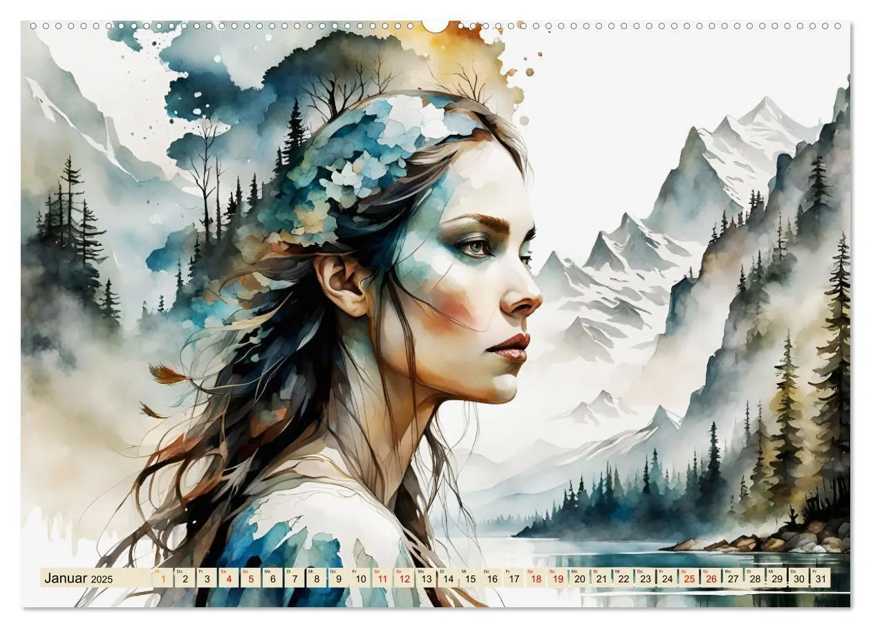 Bild: 9783383816352 | Wilde Ladys (Wandkalender 2025 DIN A2 quer), CALVENDO Monatskalender