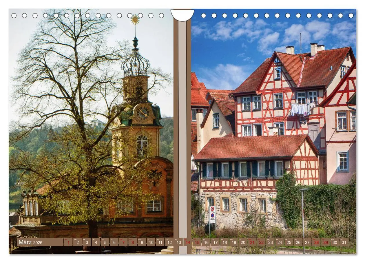 Bild: 9783457856352 | Stadtspaziergang durch Schwäbisch Hall (Wandkalender 2026 DIN A4...