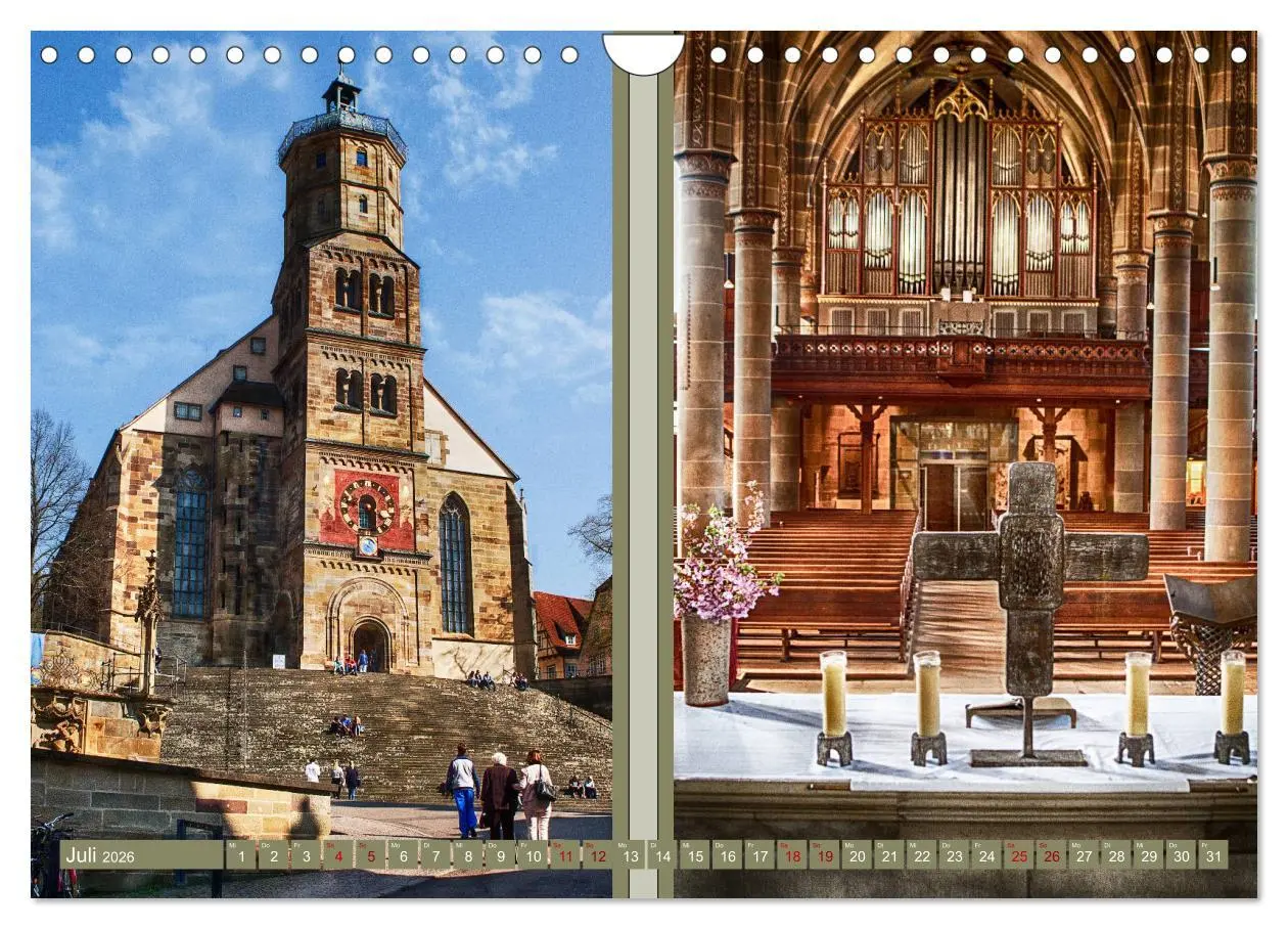 Bild: 9783457856352 | Stadtspaziergang durch Schwäbisch Hall (Wandkalender 2026 DIN A4...