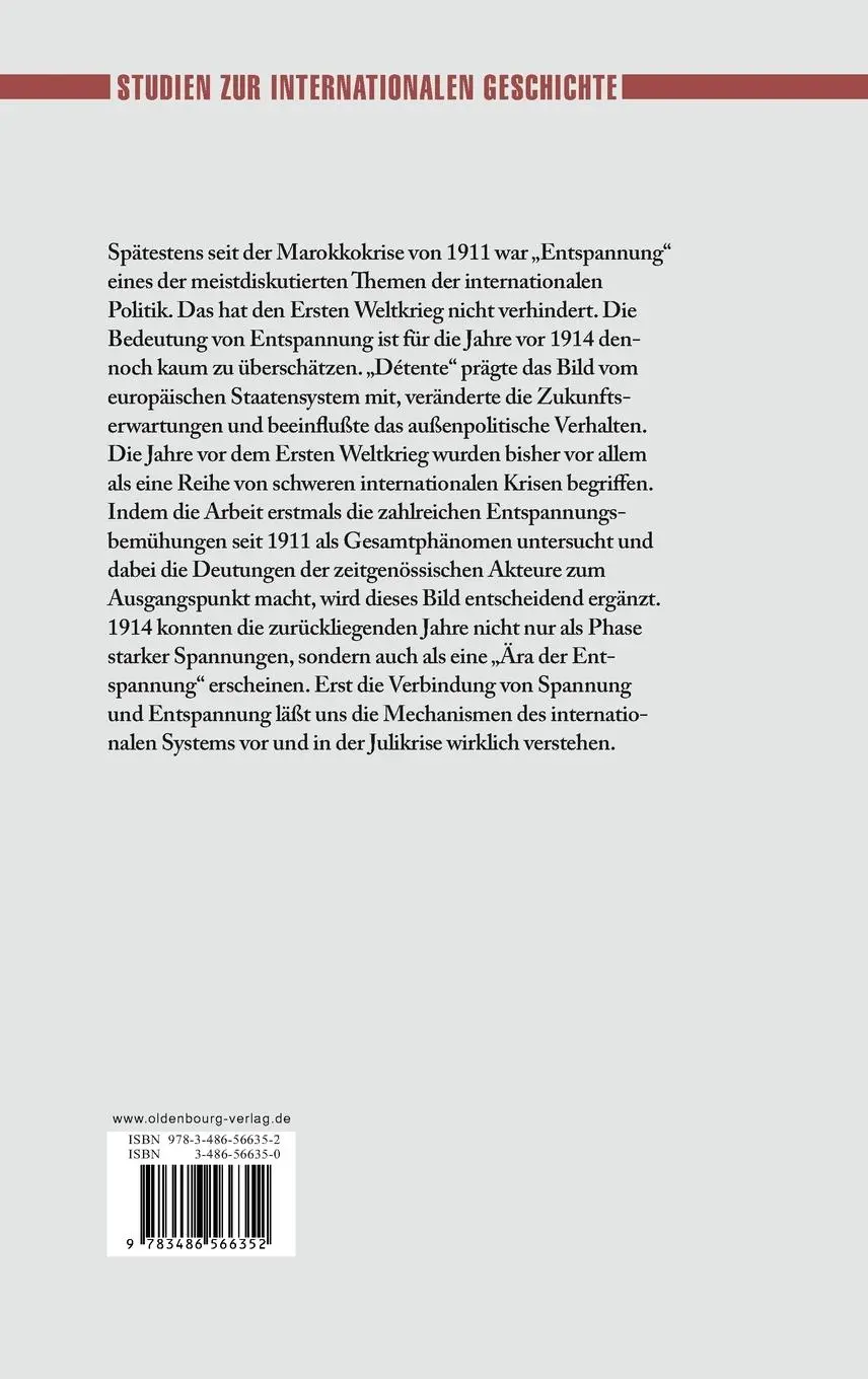 Rückseite: 9783486566352 | Gegen den "großen" Krieg? | Friedrich Kießling | Buch | VIII | Deutsch