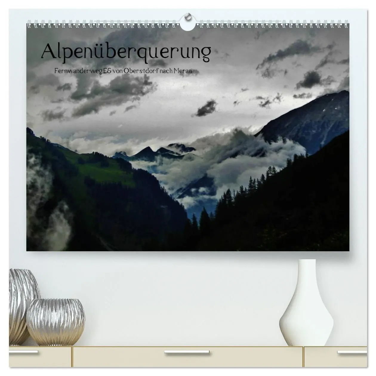 Cover: 9783516186352 | Alpenüberquerung (hochwertiger Premium Wandkalender 2026 DIN A2...