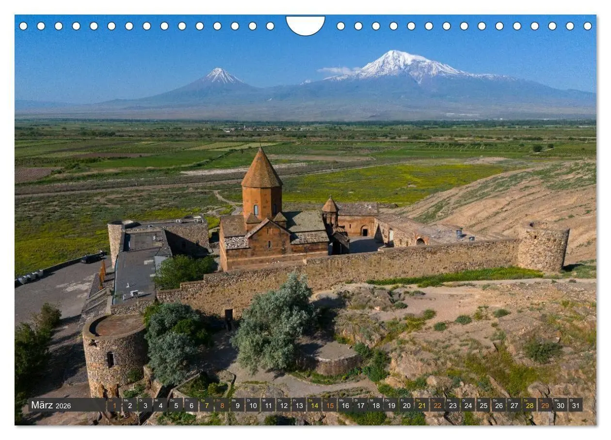 Bild: 9783516706352 | Armenien entdecken (Wandkalender 2026 DIN A4 quer), CALVENDO...