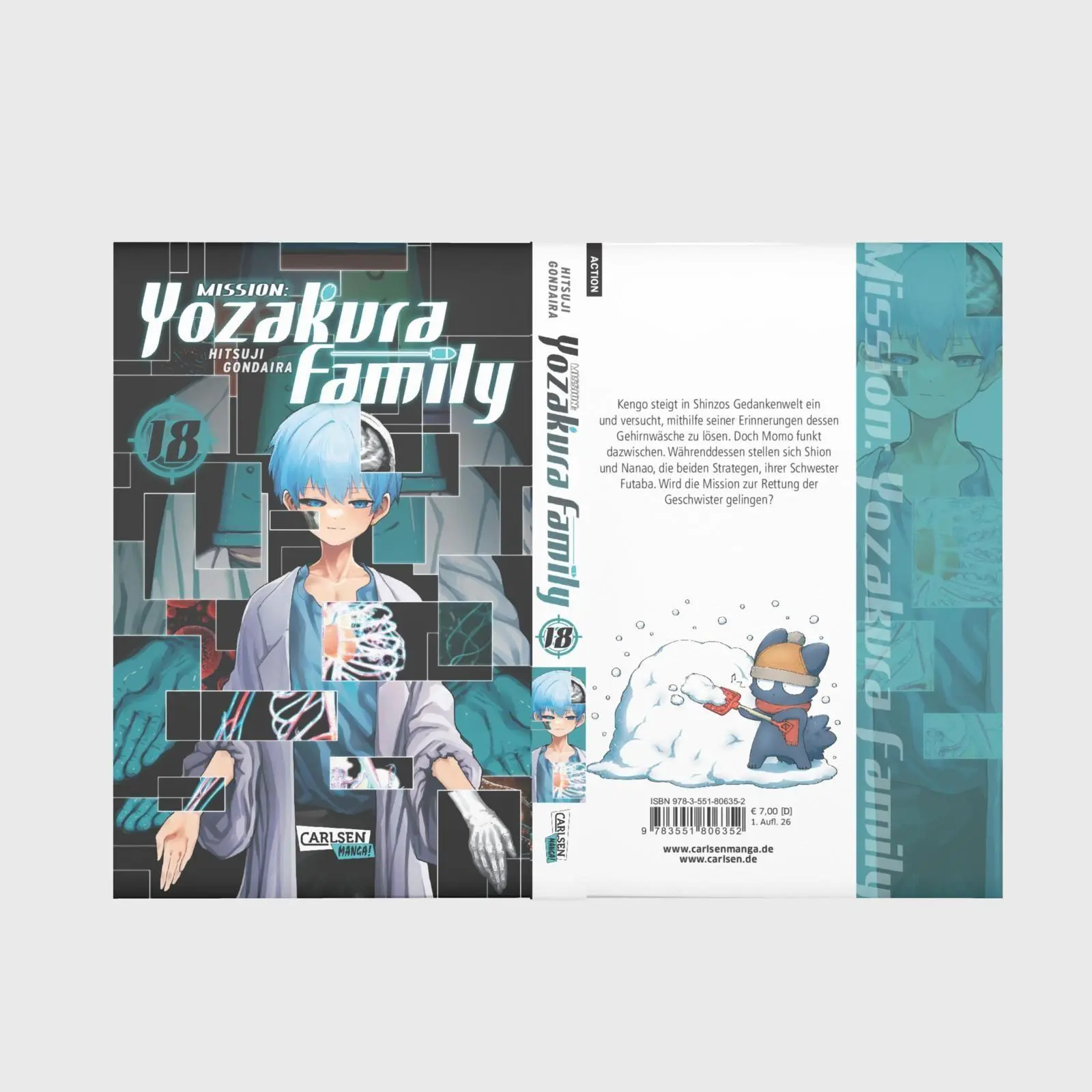 Bild: 9783551806352 | Mission Yozakura Family 18 | Hitsuji Gondaira | Taschenbuch | 192 S.