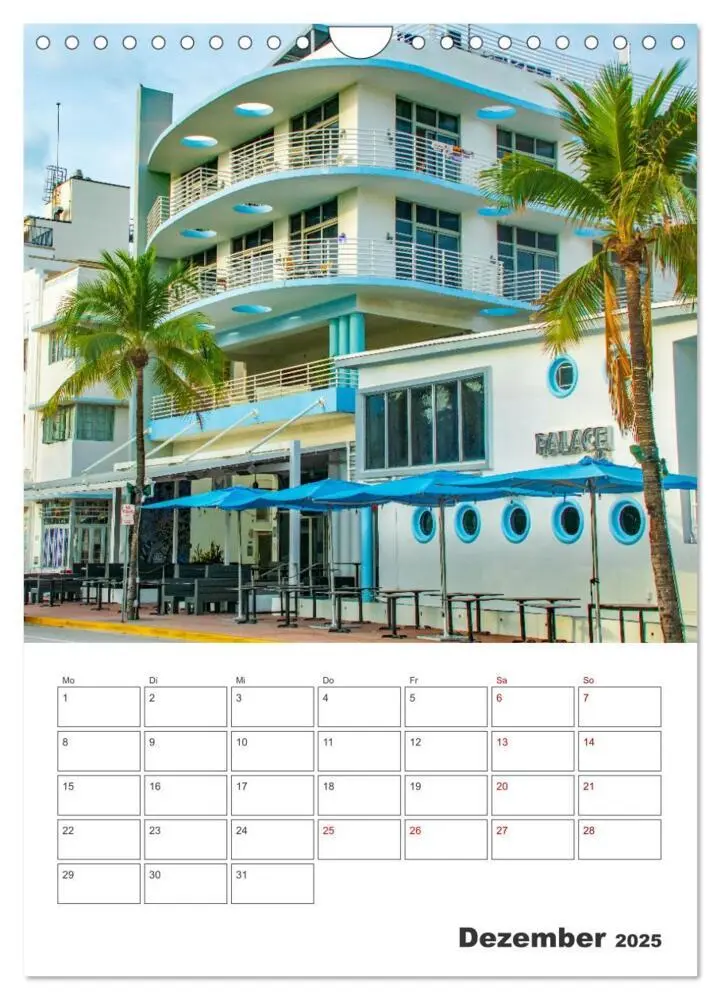 Bild: 9783457156452 | Miami - Reiseplaner (Wandkalender 2025 DIN A4 hoch), CALVENDO...