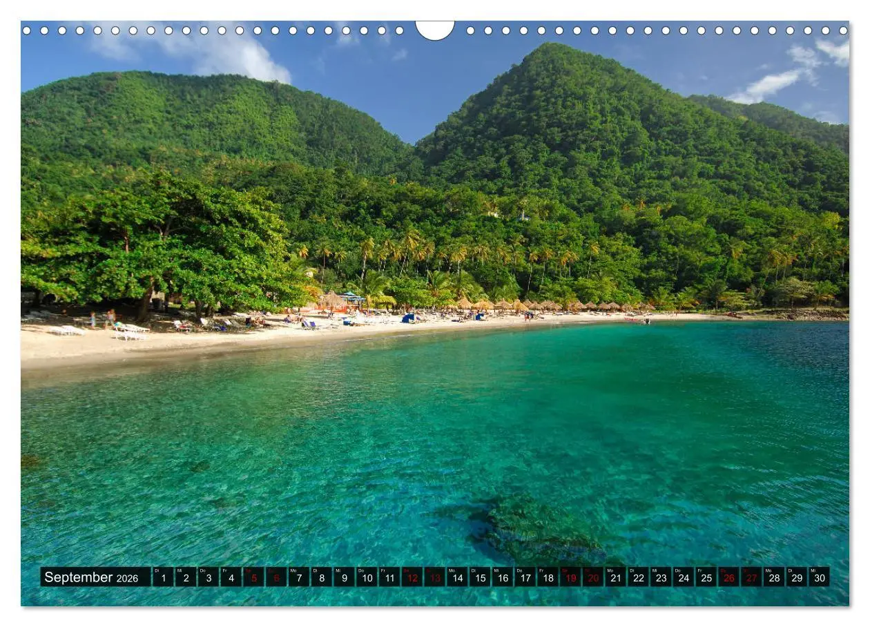 Bild: 9783457916452 | Inselwelt Karibik (Wandkalender 2026 DIN A3 quer), CALVENDO...