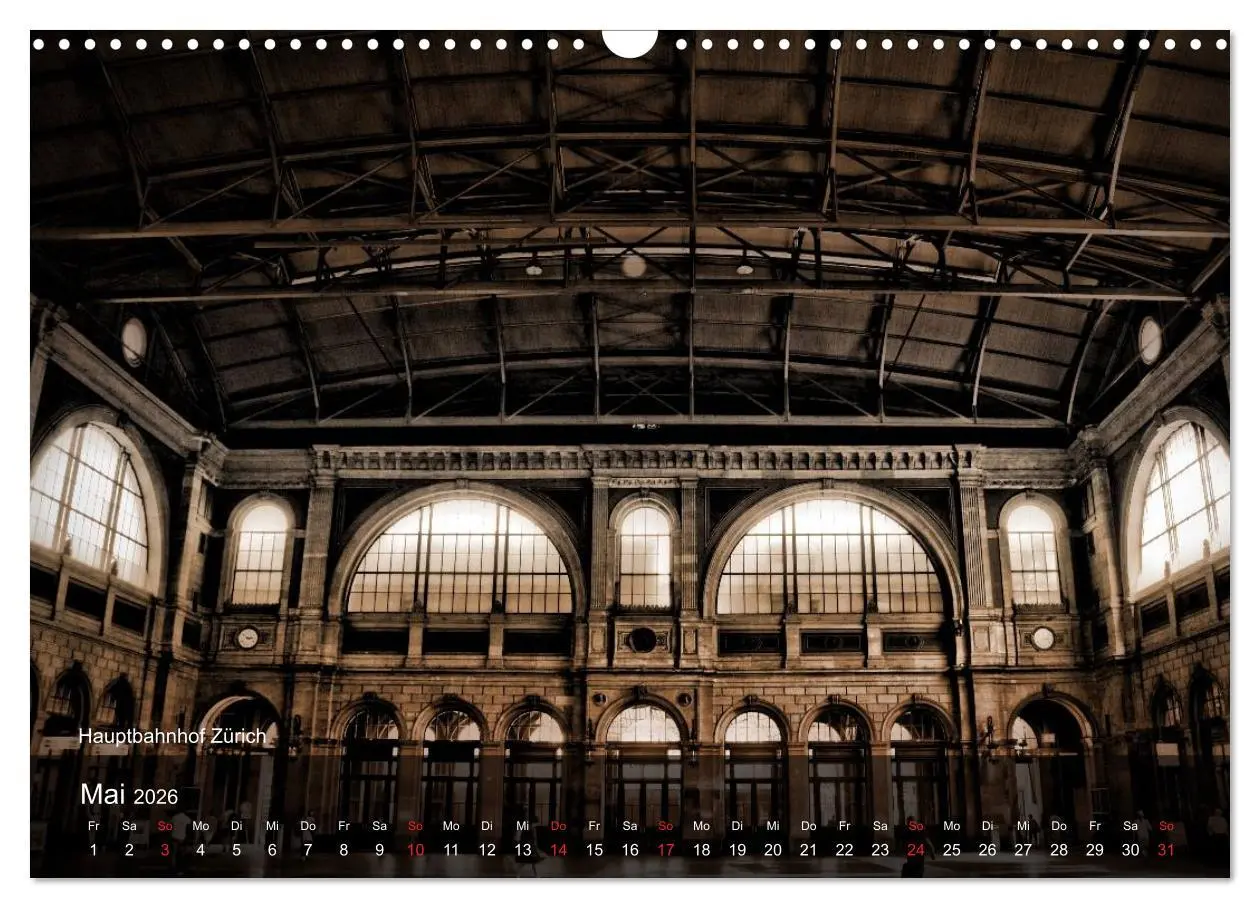 Bild: 9783516176452 | Gutes altes Zürich (Wandkalender 2026 DIN A3 quer), CALVENDO...