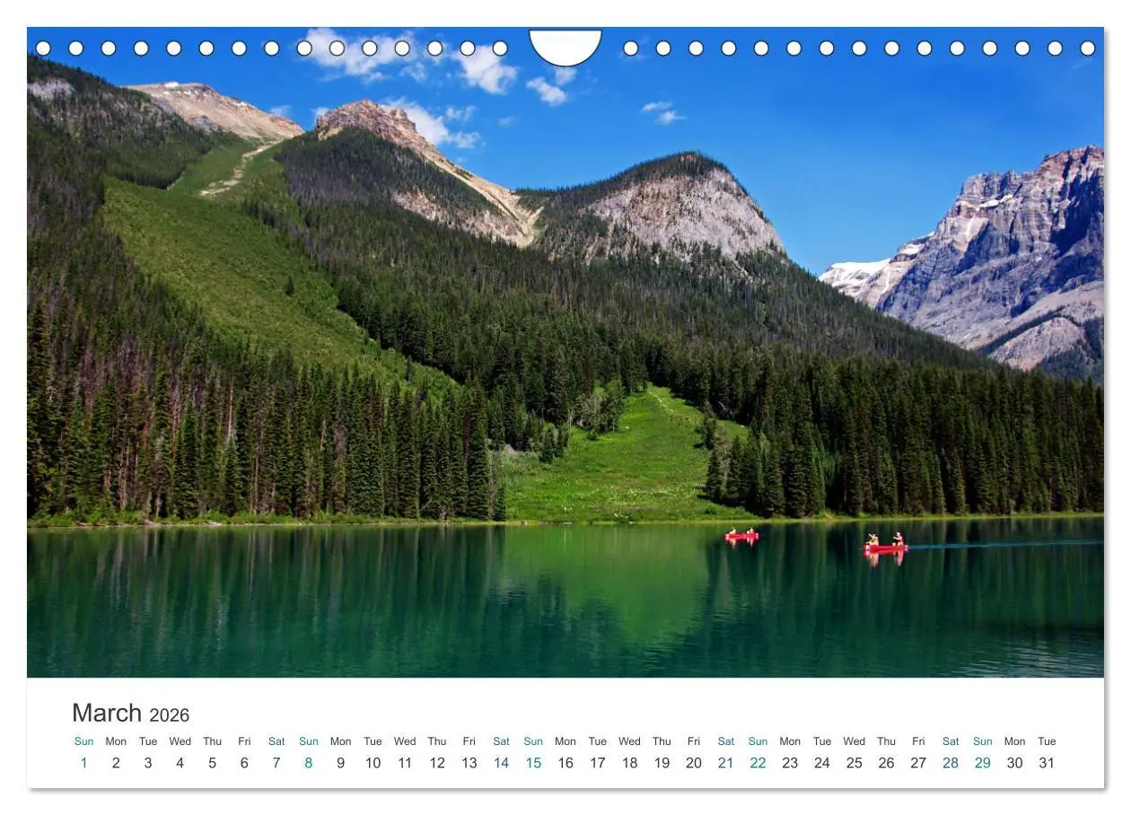 Bild: 9783516556452 | Journey through Alberta and British Columbia (Wall Calendar 2026...