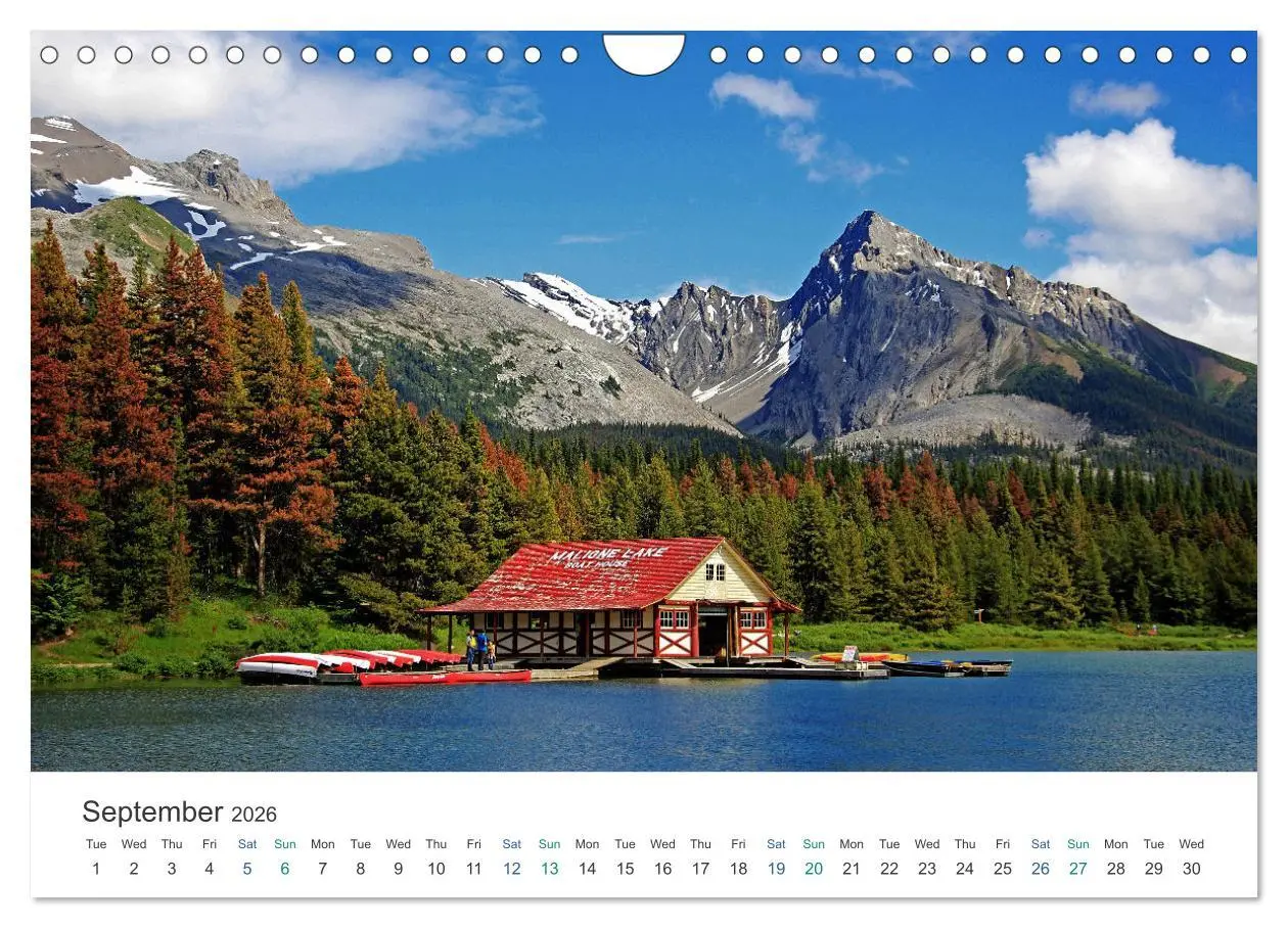 Bild: 9783516556452 | Journey through Alberta and British Columbia (Wall Calendar 2026...