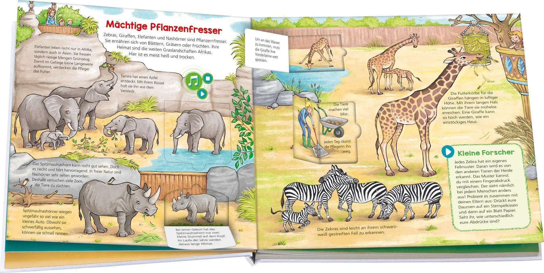 Bild: 9783788676452 | BOOKii® WAS IST WAS Kindergarten Komm mit in den Zoo | Buch | 20 S.