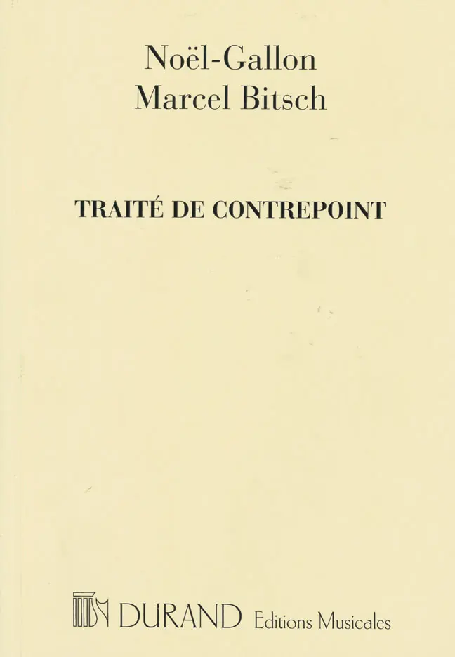 Cover: 9790044066452 | Traité De Contrepoint Opere Teoriche | Marcel Bitsch | Buch | 2001