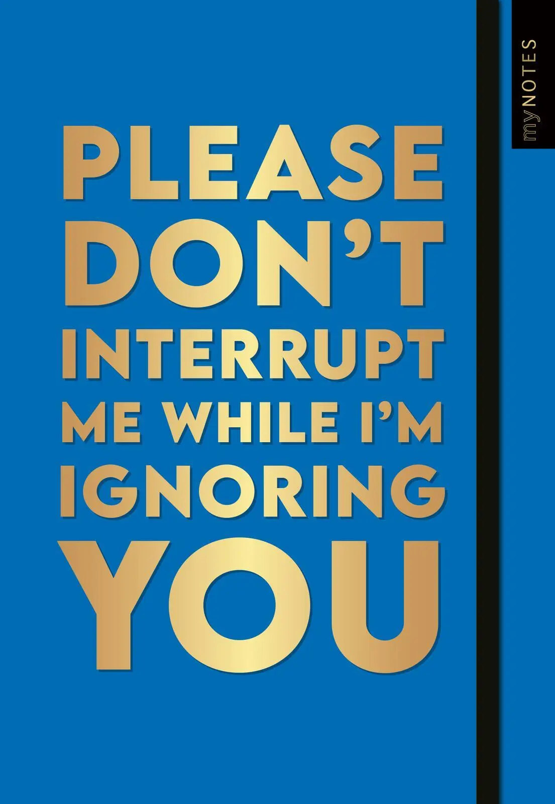 Bild: 4014489136552 | Böse Sprüche Notizbuch A5: Please dont't interrupt me while I'm...
