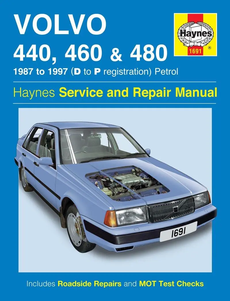 Cover: 9780857336552 | Volvo 440, 460 &amp; 480 Petrol (87 – 97) Haynes Repair Manual | Publishi