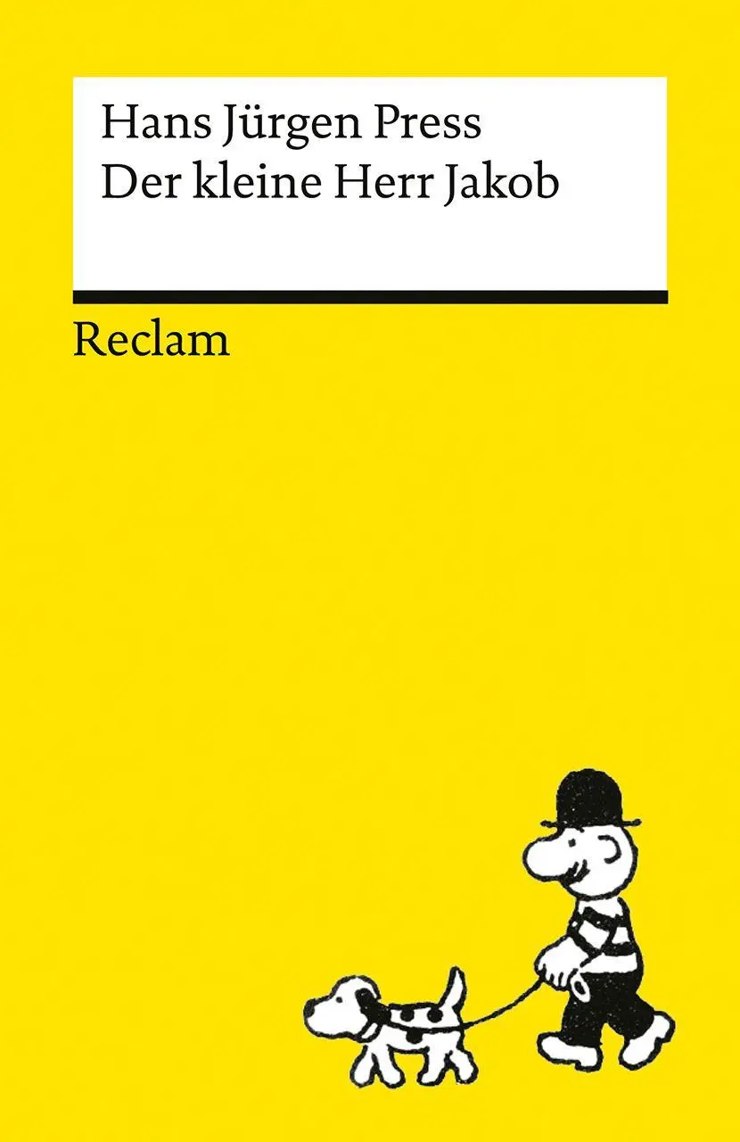 Cover: 9783150146552 | Der kleine Herr Jakob | Hans Jürgen Press | Taschenbuch | 100 S.