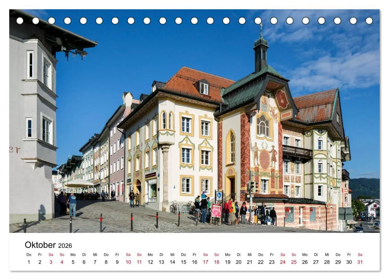 Bild: 9783516236552 | Bad Tölz - Perle an der Isar (Tischkalender 2026 DIN A5 quer),...
