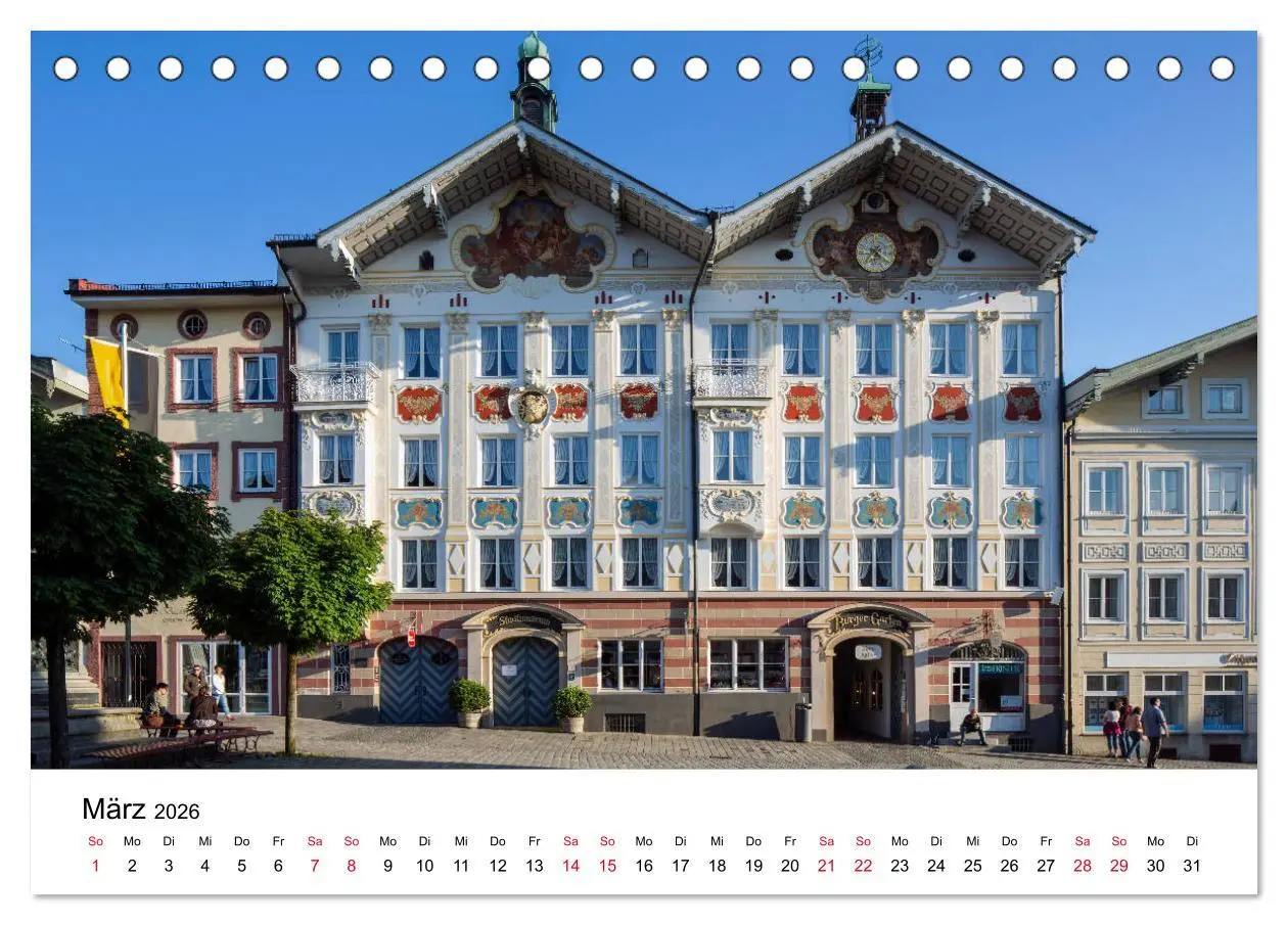 Bild: 9783516236552 | Bad Tölz - Perle an der Isar (Tischkalender 2026 DIN A5 quer),...