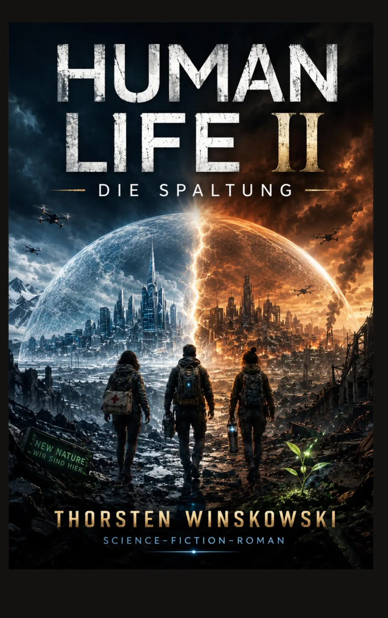 Cover: 9783695746552 | HUMAN LIFE II | Die Spaltung | Thorsten Winskowski | Taschenbuch