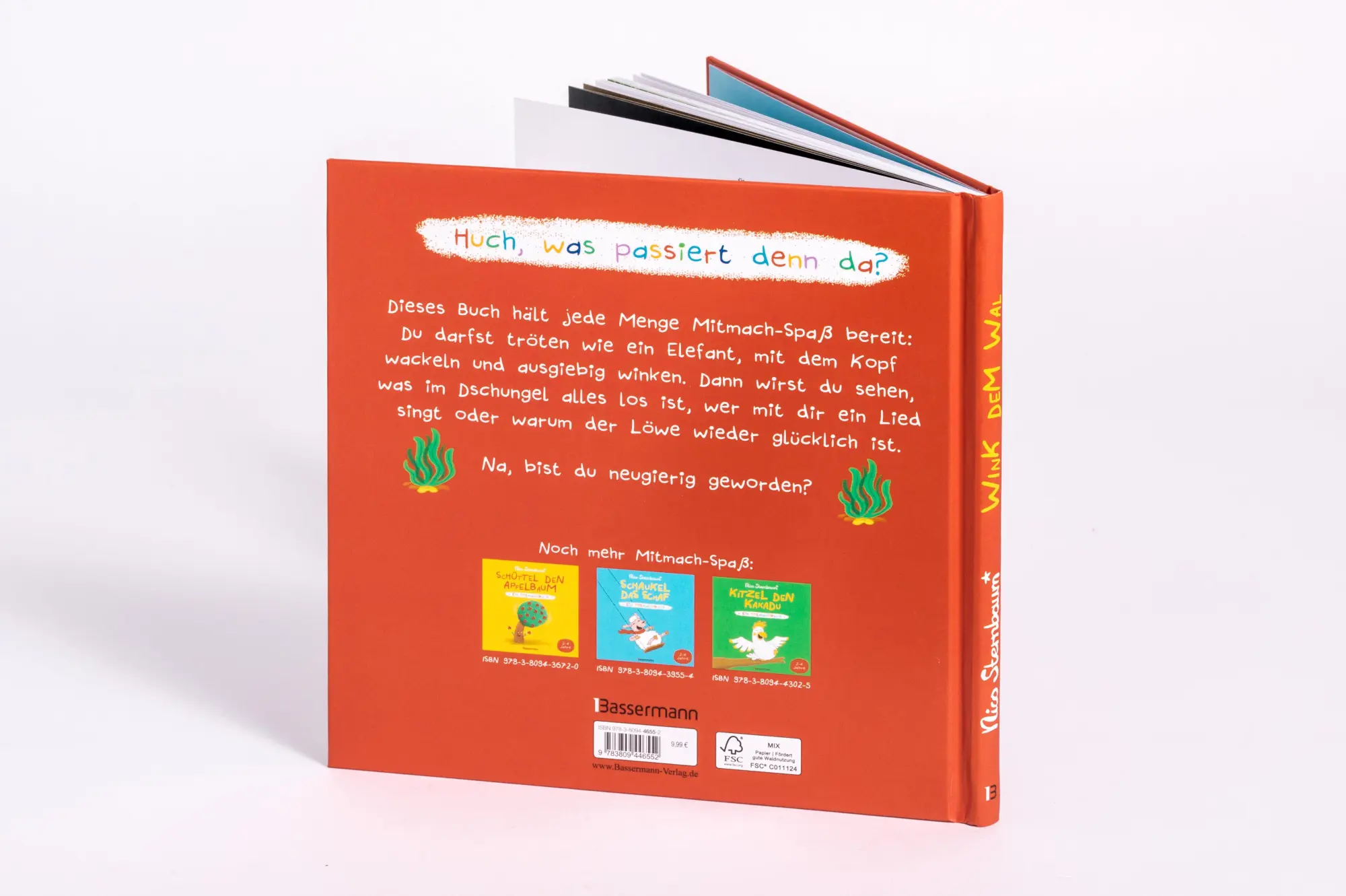 Bild: 9783809446552 | Wink dem Wal - Ein Mitmachbuch zum Schütteln, Schaukeln, Pusten,...