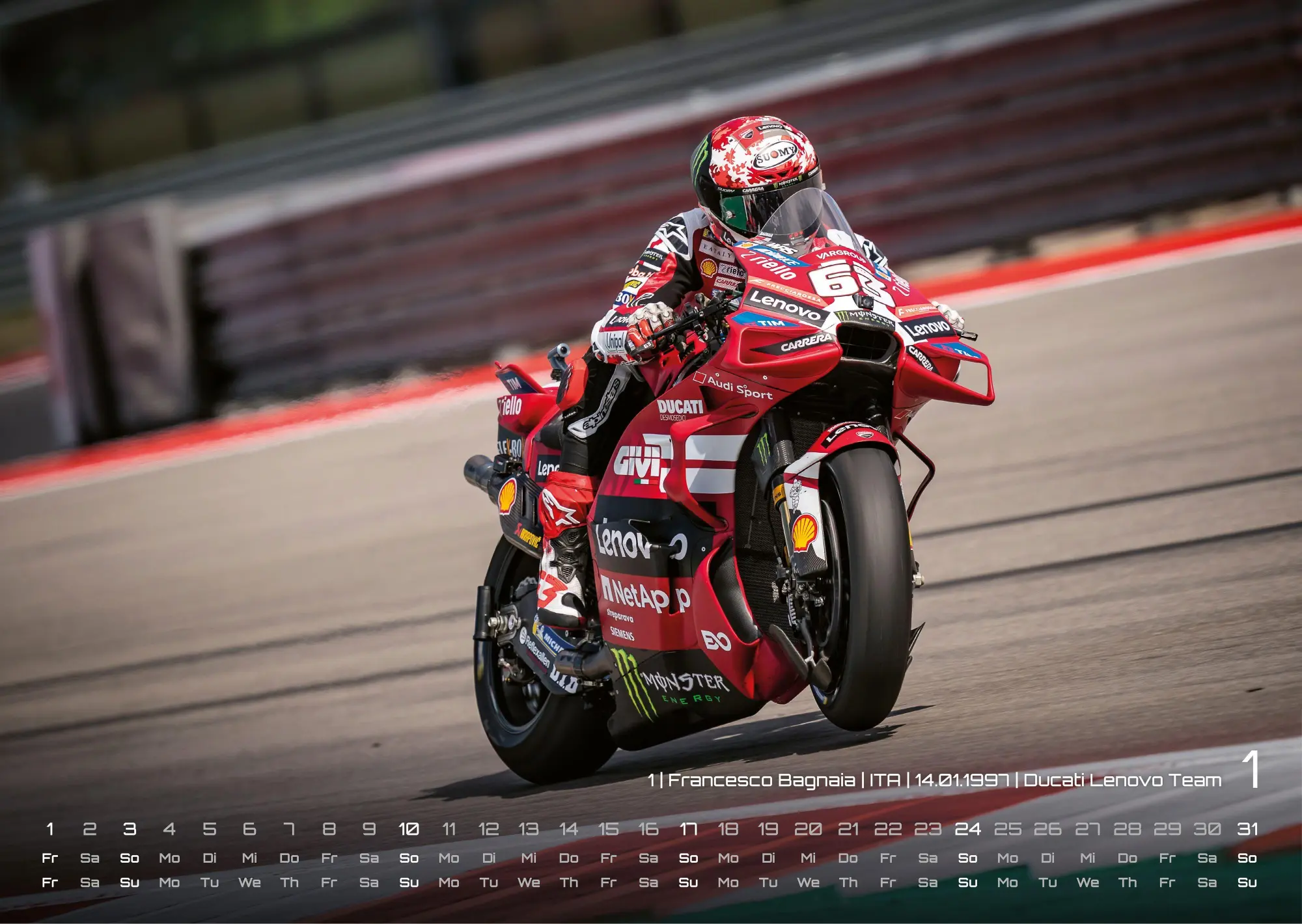 Bild: 9783986736552 | Motorrad Grand Prix 2027 - Kalender MotoGP DIN A3 | GP-Fever. de